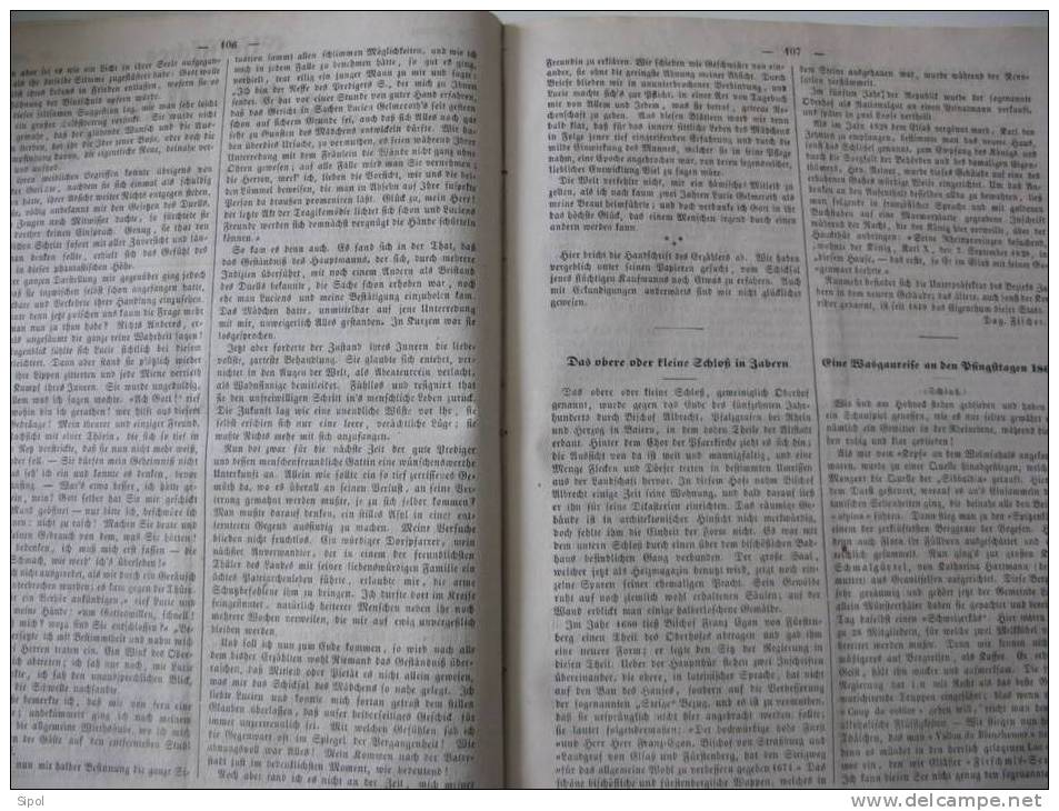 Elsässisches Samstagblatt Herausgegeben Von  F.Otte Jahrgang  1862 Mülhausen  52 N° Reliés - Sonstige & Ohne Zuordnung