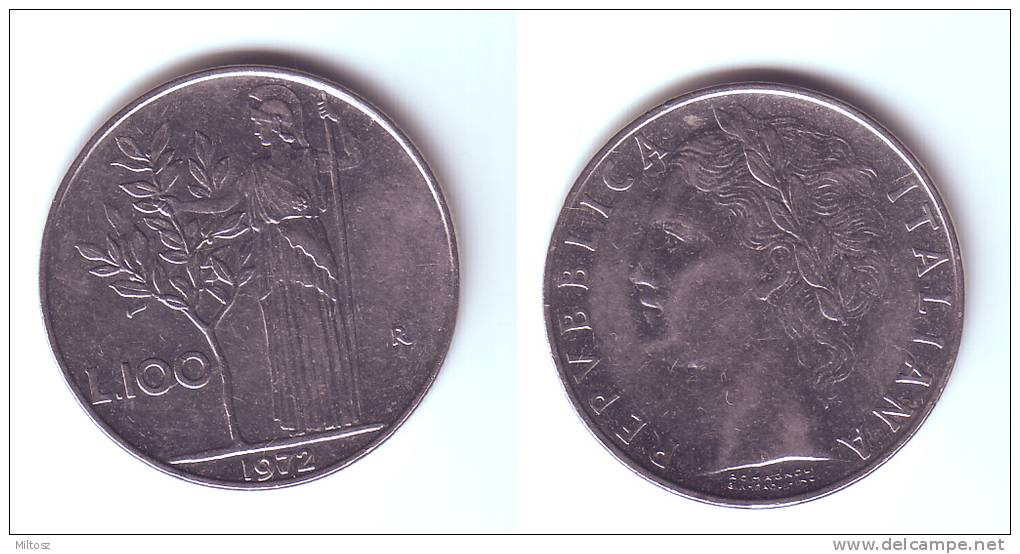 Italy 100 Lire 1972 - 100 Lire