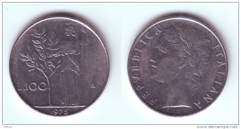 Italy 100 Lire 1975 - 100 Lire