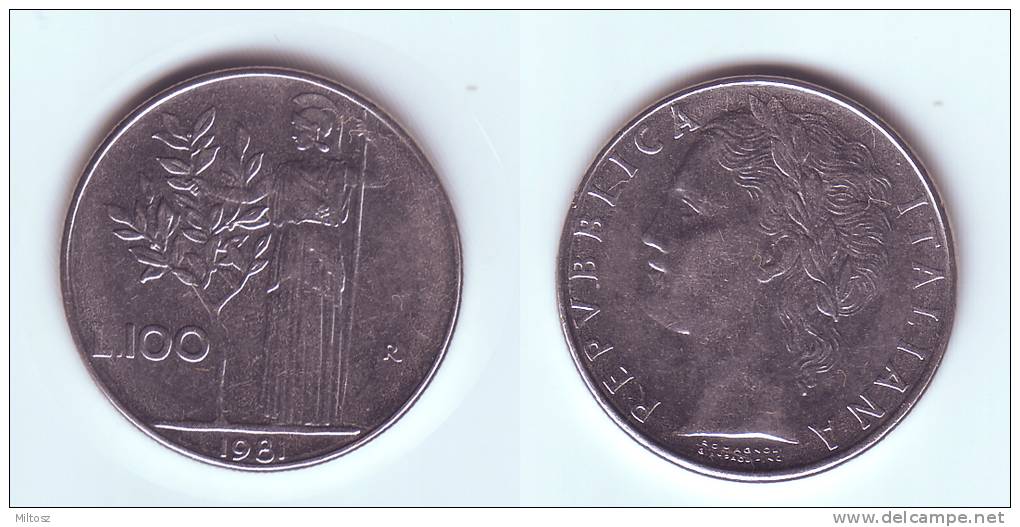 Italy 100 Lire 1981 - 100 Lire