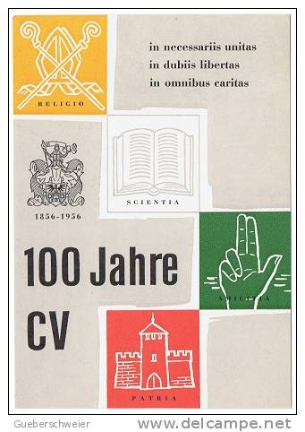 ALLEMAGNE Bel Entier Postal Carte Illustrée, Pour La Poste Aérienne 1956 Thèmes Religion, Main, Livre, Château - Privatpostkarten - Ungebraucht