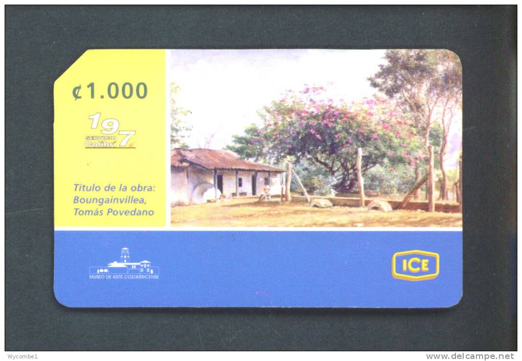 COSTA RICA  -  Remote Phonecard As Scan - Costa Rica