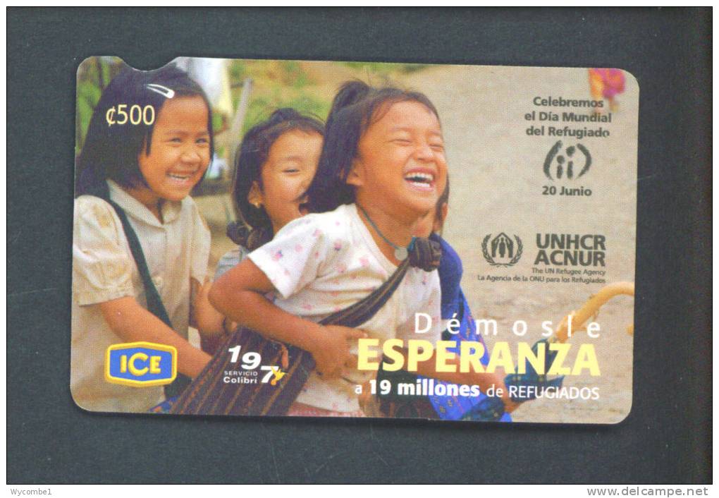 COSTA RICA  -  Remote Phonecard As Scan - Costa Rica