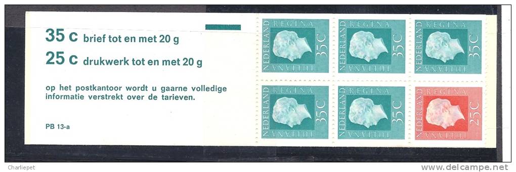 Netherlands Scott # 460bc Intact Complete Booklet MNH Catalogue $27.50 - Carnets Et Roulettes