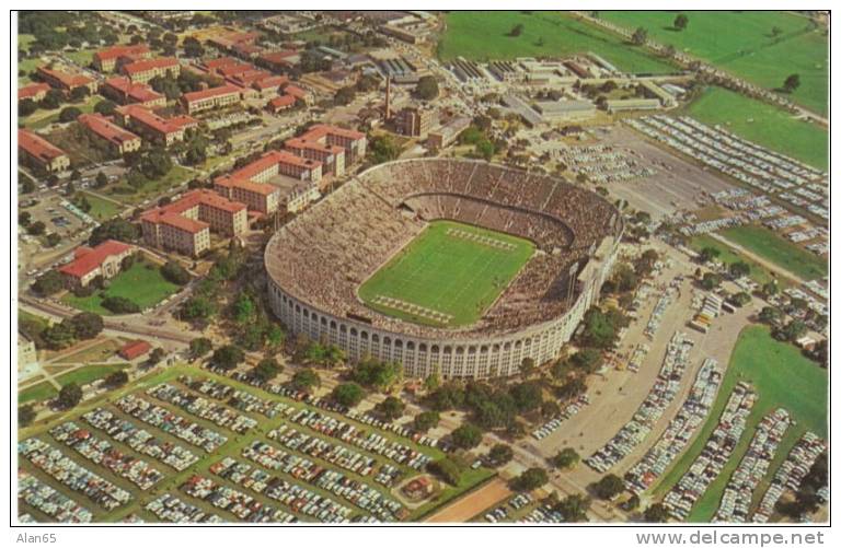 Baton Rouge LA Lousiana, LSU Tiger Stadium, University Campus View, C1960s Vintage Postcard - Baton Rouge