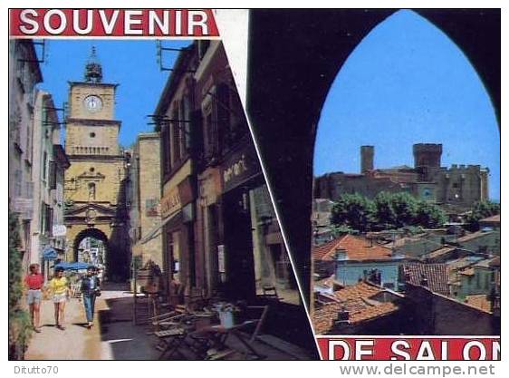 Souvenir - De Salon . La Patrie De Nostradamus - 23044 - Non Viaggiata Formato Grande - Salon De Provence