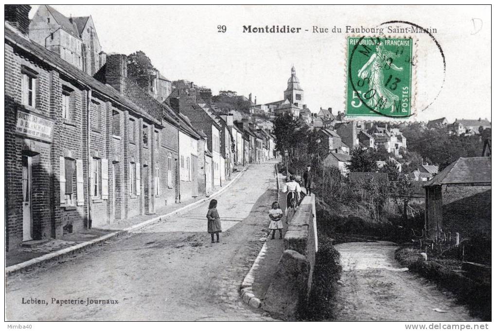 MONTDIDIER - Rue Du Faubourg Saint-Martin - Montdidier