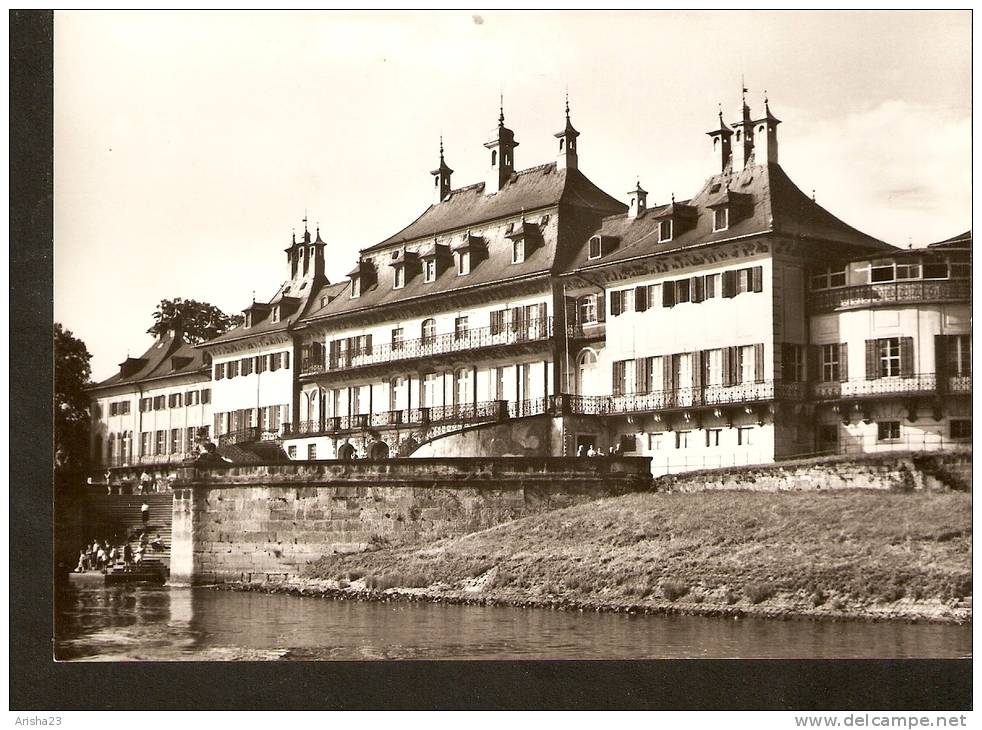 5k.  Germany, Schloss Pillnitz - Wasserpalais An Der Elbe - Echt Real Foto - Pillnitz