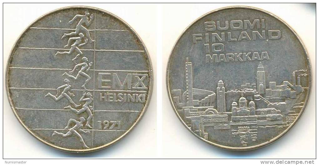 FINLAND 10 MARKKAA 1971 - Finlande