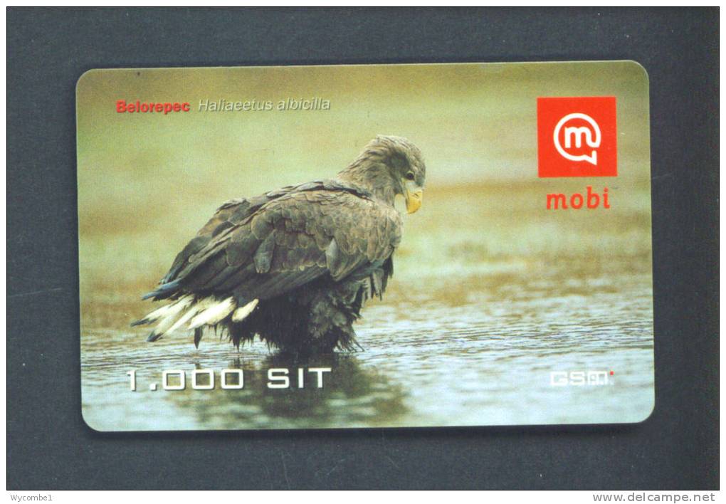 SLOVENIA  -  Remote Phonecard/Mobitel Bird As Scan - Slovenia