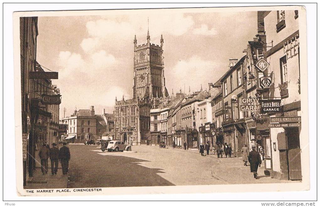 UK1326    CIRENCESTER : The Market Place - Autres & Non Classés