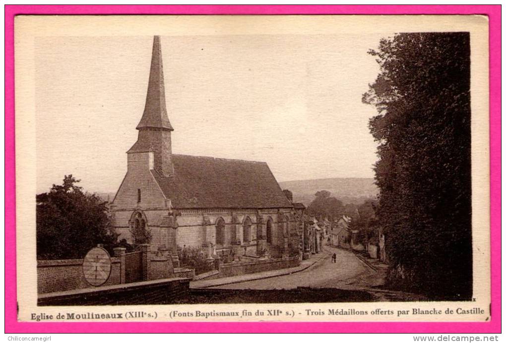 Eglise De Moulineaux - Trois Médaillons Offerts Par Blanche De Castille - HENRI BASUYAUX - Altri & Non Classificati