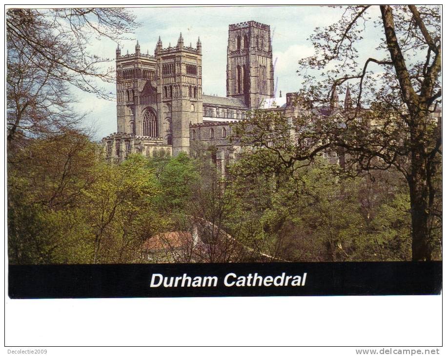 ZS25391 Durham Cathedral Used Good Shape Back Scan At Request - Autres & Non Classés