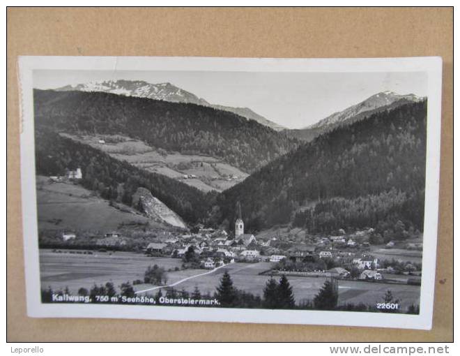 AK KALLWANG KALWANG 1935 // J  D*3298 - Leoben