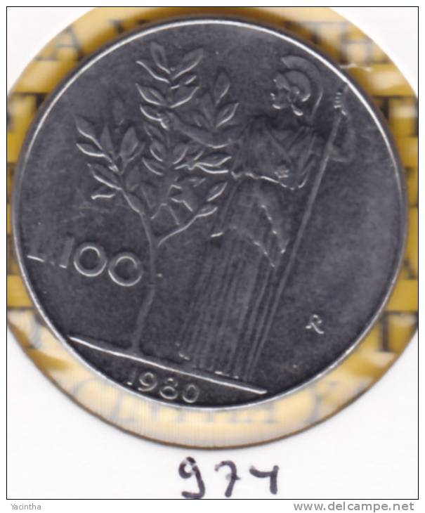 @Y@  Italie  100 Lire  1980   (974) - 100 Lire