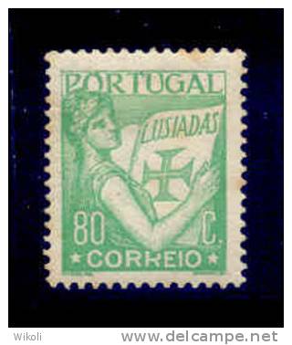 ! ! Portugal - 1931 Lusiadas 80 C (pontinhado) - Af. 524 - MH - Nuevos