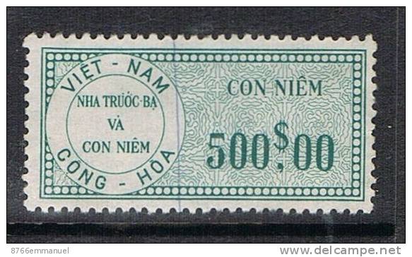 VIET-NAM TIMBRE FISCAL RARE - Vietnam