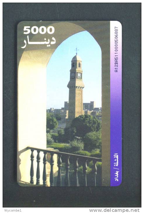 IRAQ  -  Chip Phonecard As Scan - Iraq