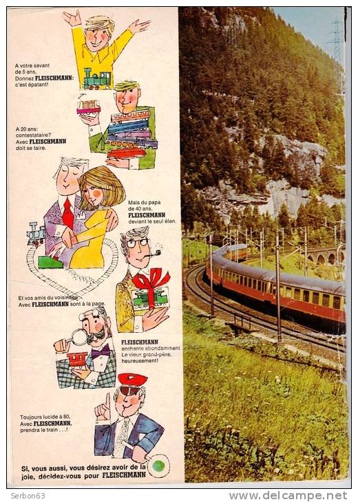 CATALOGUE COLLECTION TRAIN FLEISCHMANN 1972 MODELE REDUIT ETAT CORRECT 76 PAGES EN COULEUR - Zonder Classificatie