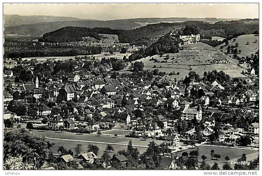 Suisse - Argovie  -ref B724- Lenzburg  -  Carte Bon Etat - - Lenzburg