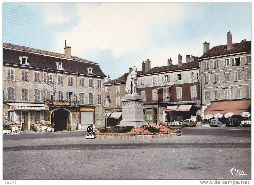 Pont De Vaux 01 - Place Joubert - Pont-de-Vaux