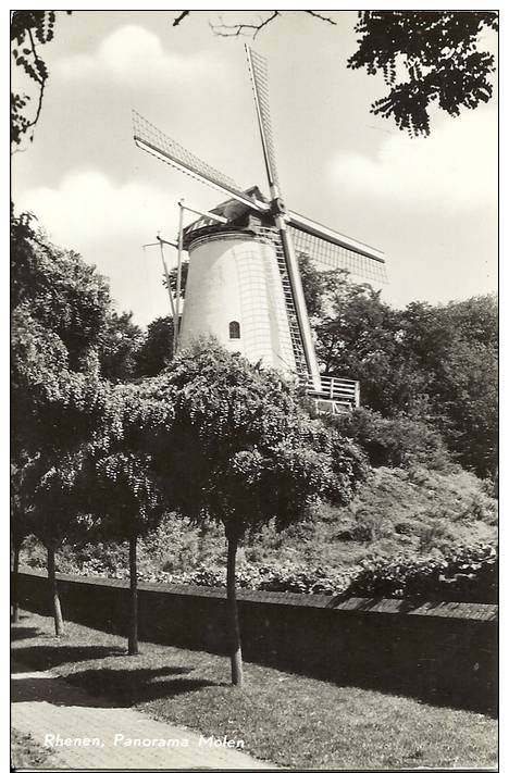 RHENEN - Utrecht - Nederland - Panorama Molen - 1963 - Rhenen