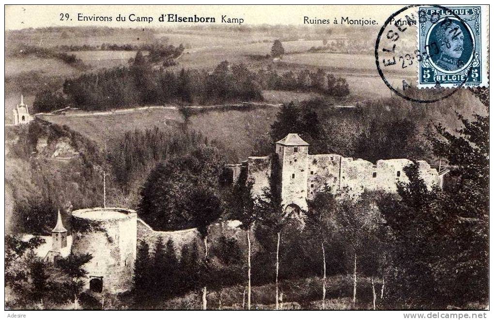 Environs Du Camp D'Elsenborn Ruines à Montjoie, 1929 - Elsenborn (Kamp)