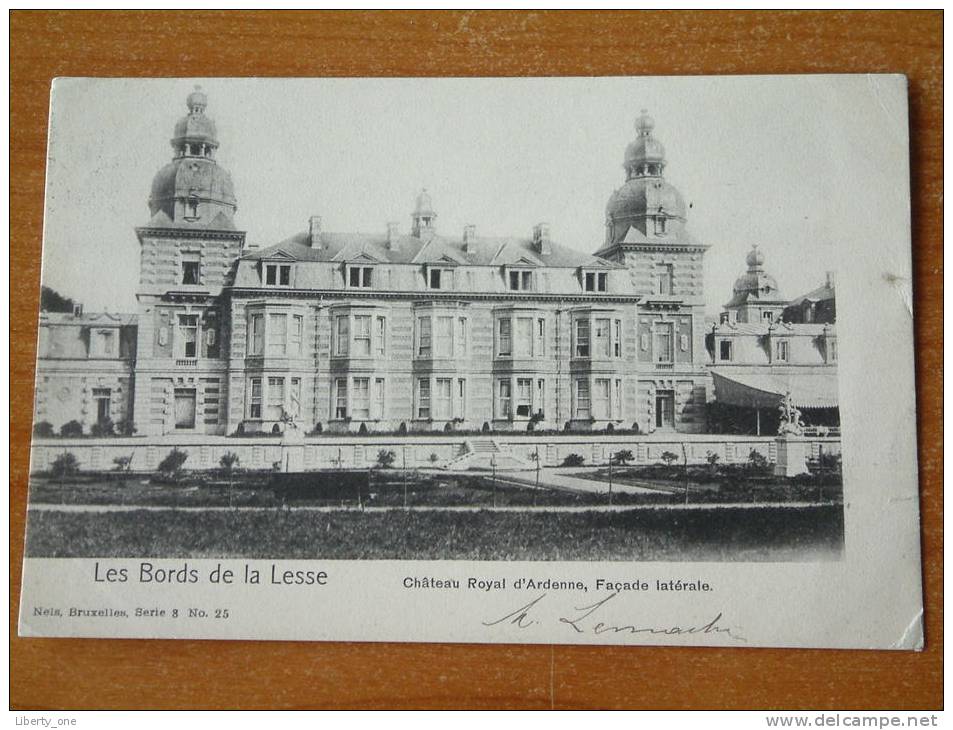 Château Royal D´Ardenne Façade Latérale - Les Bords De La Lesse / Anno 1903 ( Zie Foto Voor Details ) !! - Andere & Zonder Classificatie