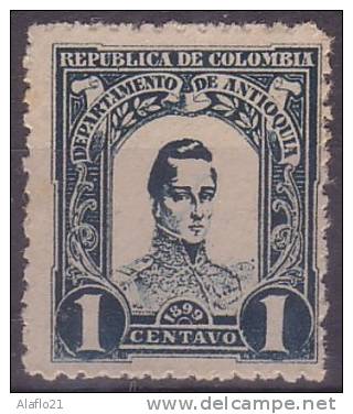 £12 -  COLOMBIE ANTIOQUIA - YVERT N° 109 - NEUF - Colombie