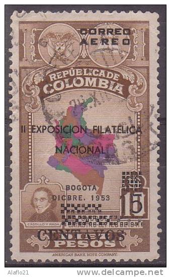 £12 -  COLOMBIE - YVERT - POSTE AERIENNE  N° 237 - OBLITERE - Colombie
