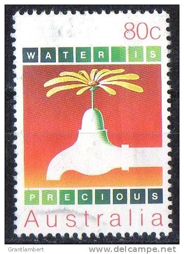 Australia 1985 Conservation 80c Water Is Precious Used - Used Stamps