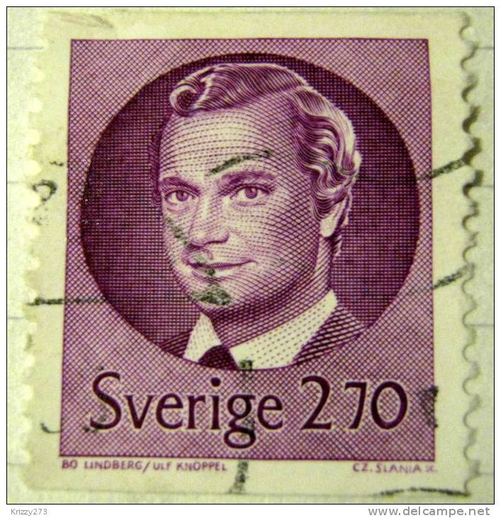 Sweden 1981 King Carl XVI Gustaf 2.70kr - Used - Used Stamps