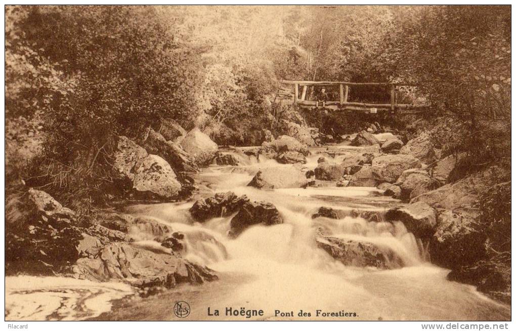 26028    Belgio,   La  Hoegne,   Pont  Des  Forestiers,   VG  1930 - Spa