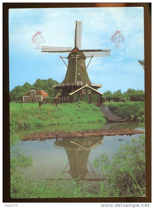 CPM  Pays Bas DEVENTER De Bolwerksmolen Houtzaagmolen , Moulin à Vent Pour Scier Du Bois De 1863 - Deventer