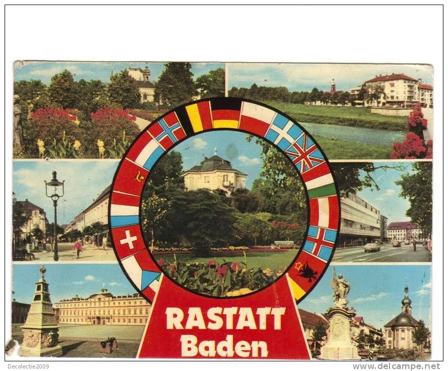 ZS26315 Rastatt Baden Multiviews Used Perfect Shape Back Scan Available At Request - Rastatt