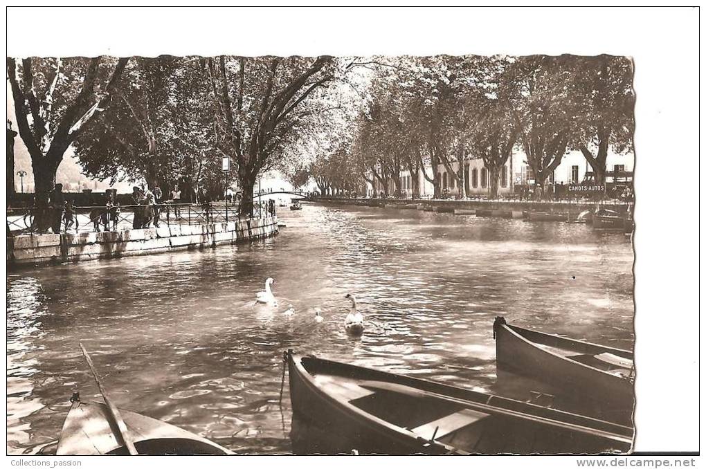 CP, 74, Annecy, Canal Du Vassé, Vierge - Annecy