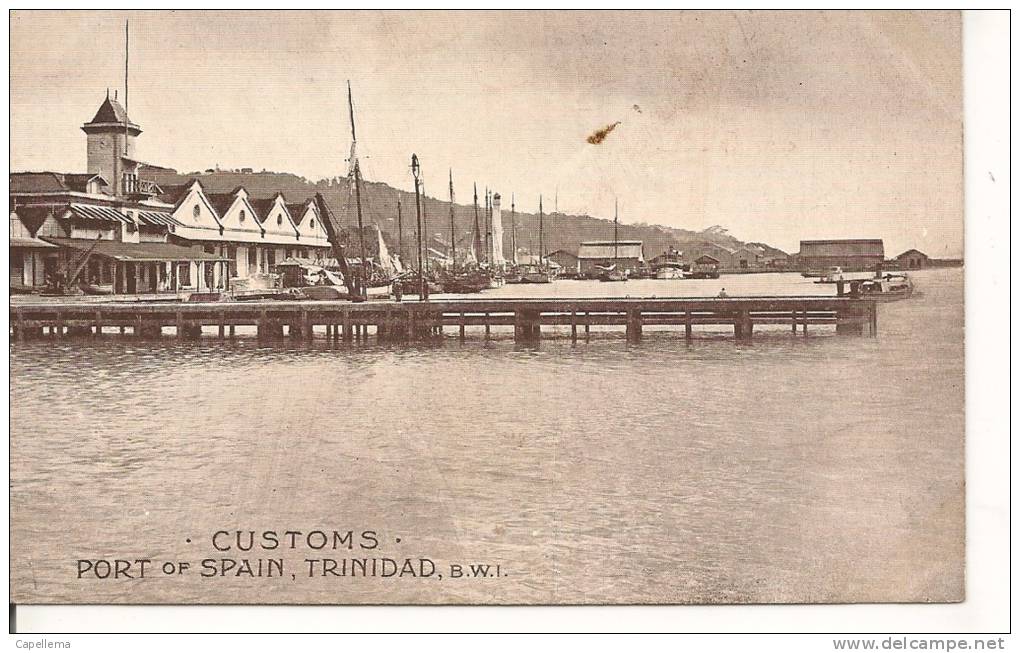 PORT OF SPAIN - TRINIDAD - CUSTOMS - Trinidad
