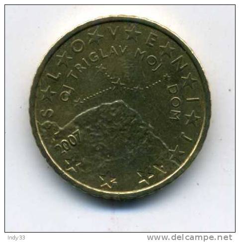 - EURO SLOVENIE . 50C. 2007 - Slovénie