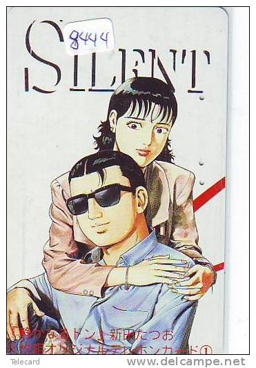 MANGA Télécarte Japon * SILENT *   CINEMA * Animé (8444)  PHONECARD JAPAN * TELEFONKARTE - Cinema