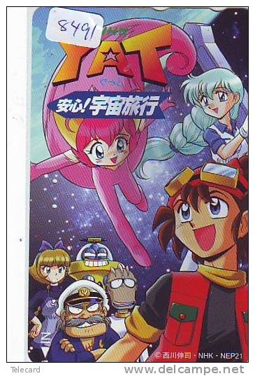 MANGA Télécarte Japon *  * CINEMA * Animé (8491)  PHONECARD JAPAN * TELEFONKARTE - Kino