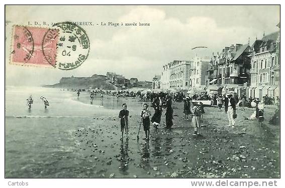 62 WIMEREUX La Plage à Marée Haute - Autres & Non Classés