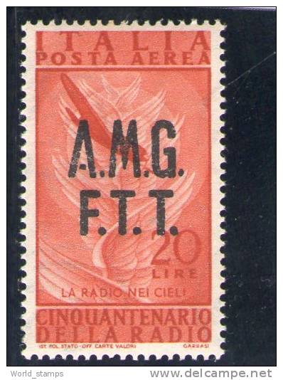 A.M.G. F.T.T. 1947 POSTA AEREA ** - Airmail