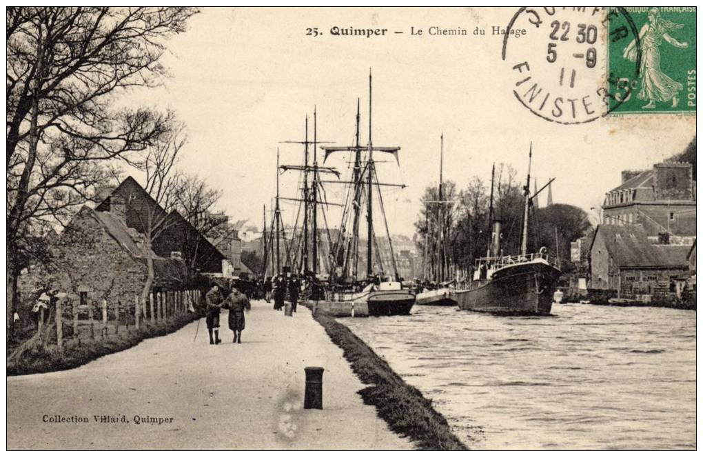 Quimper ( 29 Finistère ) Le Chemin De Halage - Quimper