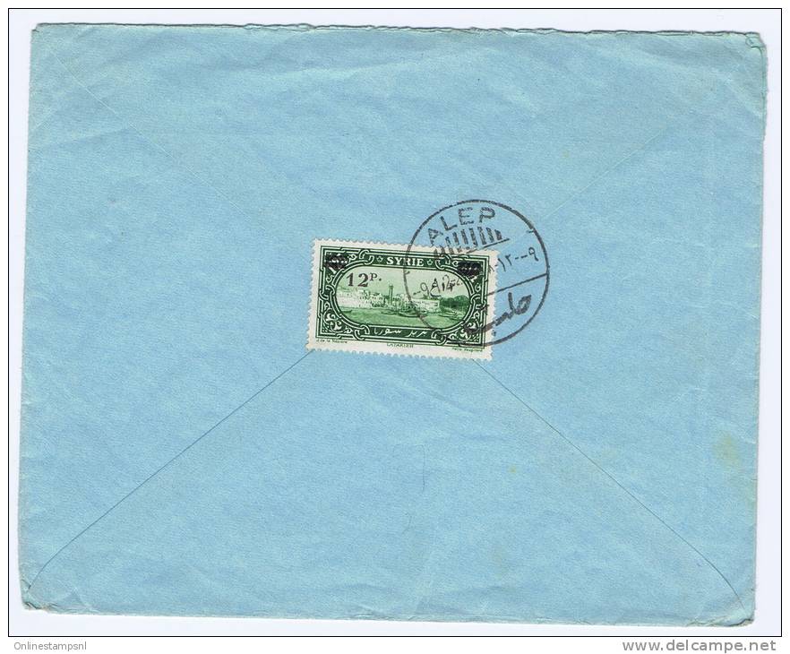 Syria/ Syrie, Cover To Offenbach Germany With Maury 189 (1926) - Briefe U. Dokumente