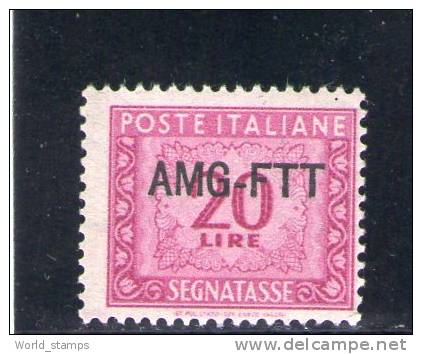 A.M.G. F.T.T. 1949-54 SEGNATASSE ** - Portomarken