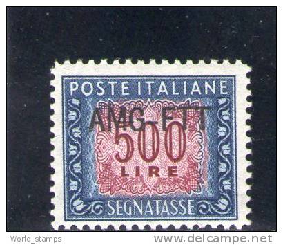 A.M.G. F.T.T. 1949-54 SEGNATASSE ** - Taxe