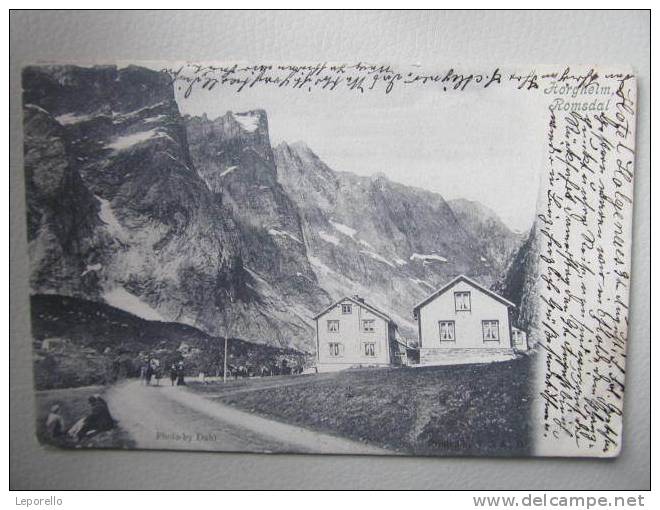 AK ROMSDAL Horgheim 1906 //   D*3338 - Norwegen