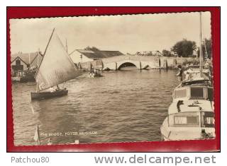 THE BRIDGE, POTTER HEIGHAM    Oblitéré à SUFFOLK   (petite Animation, Bateaux !!!)  --- R10545 - Autres & Non Classés