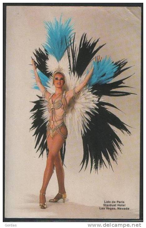 USA - America - Nevada - Las Vegas - Advertise - Cabaret - Erotic Dancer - Stardust Hotel - Lido De Paris - Las Vegas