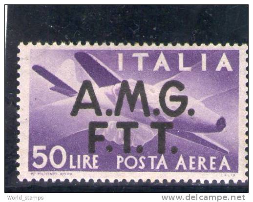 A.M.G. F.T.T. 1947 POSTA AEREA * - Poste Aérienne